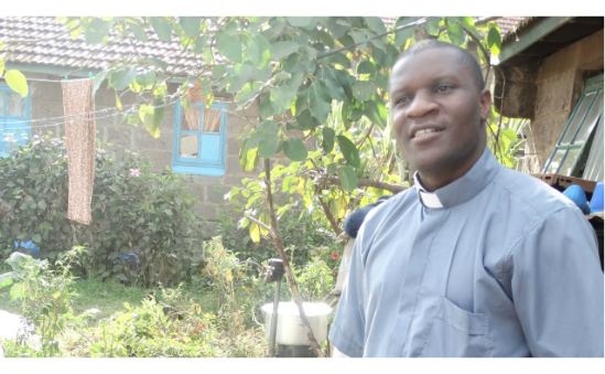 With your support Fr Francis Makuba HMH provides help and hope to his parishioners in Nairobi