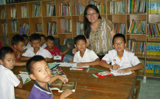 Hmong Tribe boys in our school in Thailand
